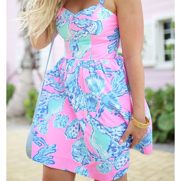 Lilly Pulitzer Ardleigh Pink Sun Dress 